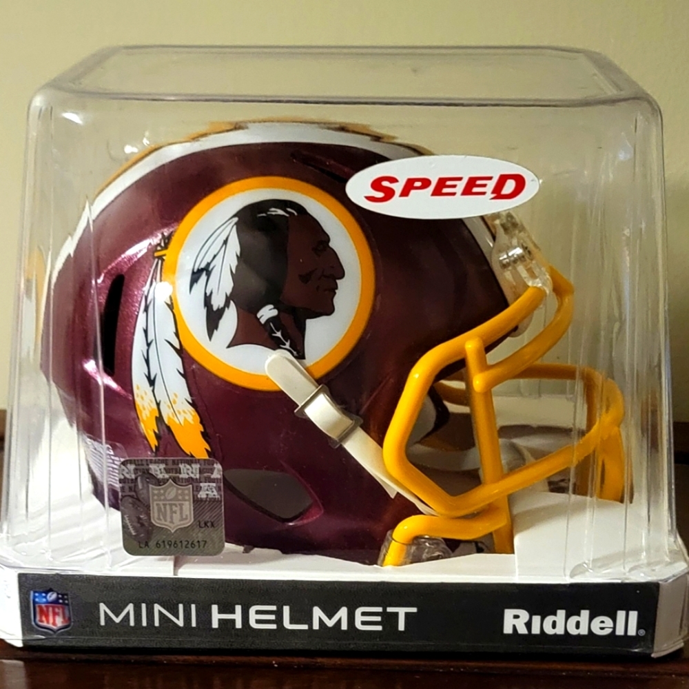 (SOLD) Washington Redskins Speed Riddell NFL Mini Football Helmet